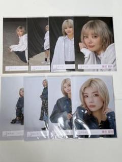櫻坂46 藤吉夏鈴生写真 AddictionMVレザージャケットのコンプ 櫻坂46 Addiction レザージャケット 生写真 8種コンプ 藤吉夏鈴