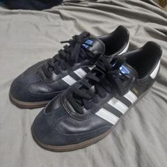 adidas スニーカー SAMBA ブラック/ホワイト 26cm