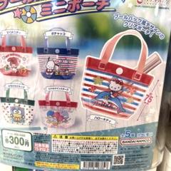 サンリオキャラクターズ プールビニールバッグ風ミニポーチ