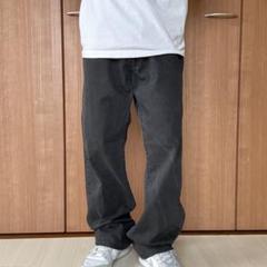 Levi's501/W40L32/先染めブラックデニム/古着/ジーンズ/0512のサムネイル
