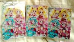 プリキュアカードウエハース9 ピーチ&フローラ&スカイ&ワンダフル