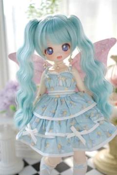 AX799 BJD 1/3 人形 ドール　用ウィッグ カツラ 耐熱 ハンドメイド