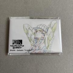 K THE EXHIBITION 複製原画スクエア缶バッジ ②複製原画 スクエア缶バッジ 伏見猿比古 エキシビジョン K