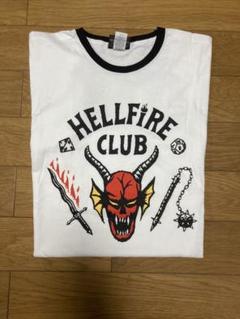 ストレンジャーシングス リンガーTシャツ　ヘルファイアークラブ