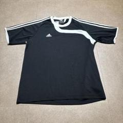 Adidas スポーツウェア　tシャツ 半袖　黒　城　ランニング　M