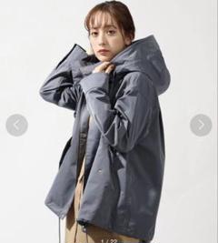 ＊美品＊インディヴィ♡ブルゾン　マウンテンパーカー セール】春SALE！【撥水／UVケア】マルチWAYマウンテンパーカ