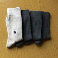 男性用靴下 4足セット 24cm やや小さめ