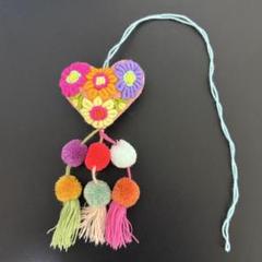 メキシコ　飾り、チャーム　ハンドメイド