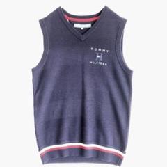 3533 TOMMY HILFIGERトミーヒルフィガー　ニットベスト　チェック