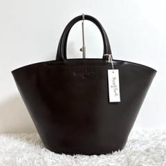 希少 マーガレットハウエル ハンドバッグ タッセル 旧ロゴ MARGARET HOWELL マーガレットハウエル トートバッグ 本革 旧