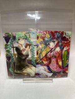 初音ミク　クリアカードコレクションガム2 未開封品　2BOX その他（グッズ）】「初音ミク クリアカードコレクションガム2