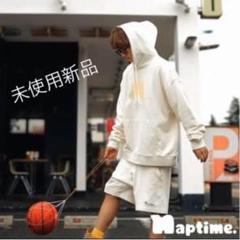 a*.様 Nissy Naptime. パーカー クリーム 美品】Nissy naptime クリーム パーカー Mサイズ 西島隆弘