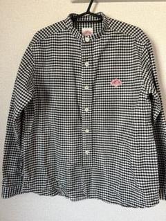 DANTON 長袖ネルシャツ 40 ブラック・ホワイトチェック DANTON 長袖ネルシャツ 40 ブラック・ホワイトチェック