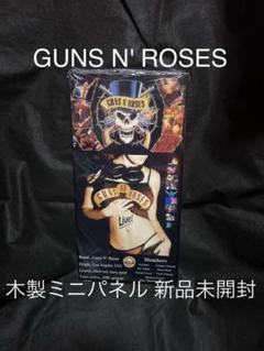 GUNS N' ROSES ガンズアンドローゼズ 木製 ミニパネル グッズ 新品のサムネイル