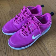 NIKE スエードスニーカー ピンク 24.5センチ