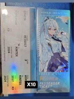 崩壊3rd 韓国Hovoland 秋日祭典ミニカード エリシア 崩壊3rd 韓国Hovoland 秋日祭典ミニカード エリシア