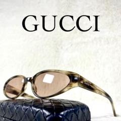 極美品 GUCCI サングラス GG2483 ブラウンレンズ ウッド調