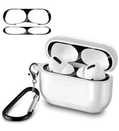 AirPods Pro 用 ケース【ダストガード付き】(クリア)