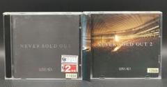 「LUNA SEA アルバム2枚セット/NEVER SOLD OUT1+2」CD