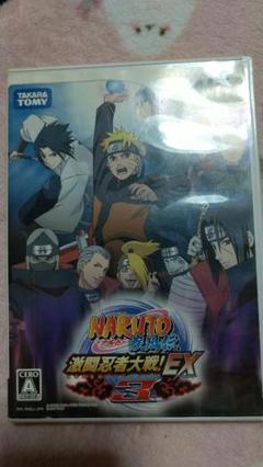 wii NARUTO疾風伝激闘忍者大戦EX3ソフト