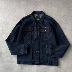 Wrangler×MORGAN デニムジャケット Gジャン 濃紺 Wrangler×MORGAN デニムジャケット Gジャン 濃紺 - メルカリ