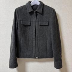 PRADA 00's archive ウール レザートリミングジャケット PRADA 00's archive ウール レザートリミングジャケット - メルカリ