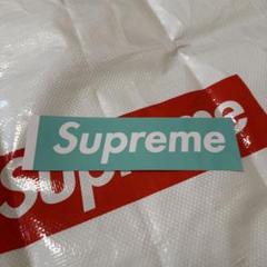 Supreme Tiffany Box Logo コラボ ステッカー 1枚 - メルカリ