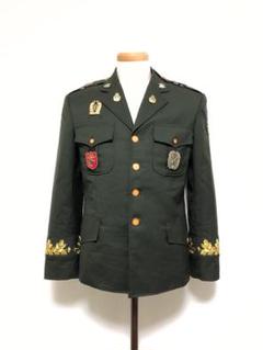 貴重 韓国軍 檀国大学校 制服 ミリタリーグリーンジャケット バッジ 将校 勲章