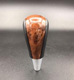 シフトノブ 木目調レザー ウッド ハイエース ハリアー トヨタ車 8mm M8