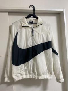 NIKEヒョウ柄ナイロンジャケット♡ウィンドブレーカーナイキ♡ビッグスウォッシュ 激レア】NIKE ナイロンジャケット スウッシュ ビッグロゴ
