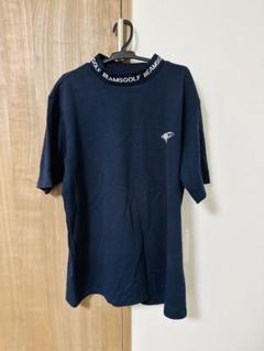 BEAMS GOLF ネイビー モックネックシャツ Mサイズのサムネイル