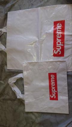 supreme ショッパー 小 中 セット エコバッグ 荷物入れ