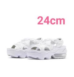 新品 ナイキ エアマックス ココ サンダル ホワイト 24cm
