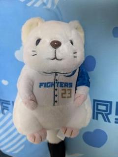 エスコン限定 選手くじ　オコジョぬいぐるみ　3等レイエス選手　4等伏見選手 日本ハムファイターズ オコジョぬいぐるみくじ レイエス