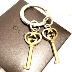 美品✨グッチ ラブリーハート インターロッキング キーリング 箱付き