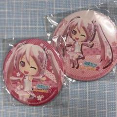 初音ミク Project mirai 2 アニメイト特典　缶バッジ　桜ミク 初音ミク Project mirai 2 アニメイト特典 缶バッジ 桜ミク