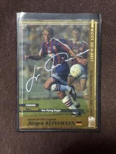 クリンスマン　直筆サイン Jurgen Klinsmann / 2016 PANINI USA SOCCER / Silhouettes #/50