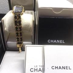 【保証書・箱付き希少品】CHANEL プルミエールL スイス製クウォーツ 時計