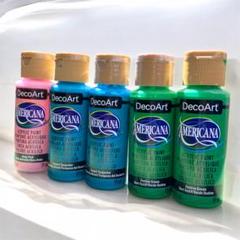 DecoArt Americana アクリル絵具 未開封+開封済み 59ml