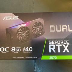GPU GEFORCE RTX3070 ASUS 新品未開封