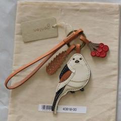 【新品未使用】ゲンテン　雷鳥　レザー　チャーム　美品 sh804.jpg