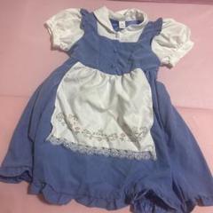 Cottoli Disney エプロン付きワンピース 110