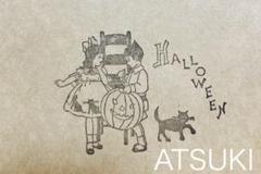 消しゴムはんこ。ハロウィンパーティーのサムネイル