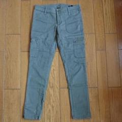 リフレクト スキニーカーゴパンツ カーキ 11号