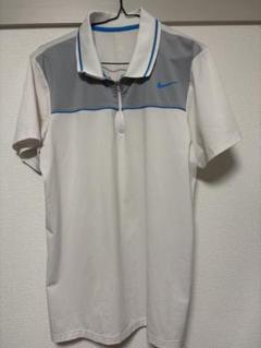 Nike Dri-FIT ポロシャツ ホワイト/グレー