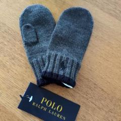 新品未使用　Polo RALPH LAUREN 手袋　ミトン　ユニセックス　紺 楽天市場】ラルフローレン 手袋（カラーネイビー）（バッグ