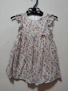 【新品・タグ付き✨】 タルティーヌエショコラ リバティ 花柄 ワンピース 110 タルティーヌエショコラ リバティ ワンピース 110 - メルカリ