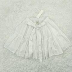 2024aw パピエ Enfant wrapped skirt white 2024aw パピエ Enfant wrapped skirt white
