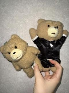 ted マスコット　キーホルダー　タキシード
