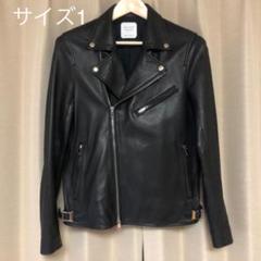 UNITED TOKYO レザー ダブル ライダースジャケット